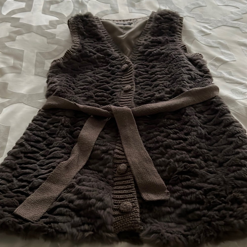 Rabbit Fur vest
